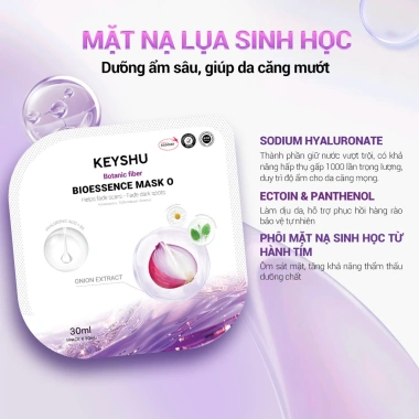 Hộp Mặt Nạ KEYSHU 10 miếng 30ml Dưỡng ẩm, mềm da, ngăn lão hóa - 109.450 VND 8 Hộp Mặt Nạ KEYSHU 10 miếng 30ml Dưỡng ẩm, mềm da, ngăn lão hóa - 109.450 VND 8