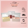 Hộp mica 2 ngăn có quai xách đỏ trắng vàng hồng - Đựng quà, hoa, bánh, 39.000đ