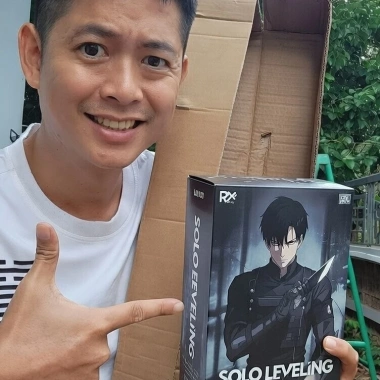 Hộp mô hình gỗ Sung Jin Woo SOLO LEVELING - Đế kèm - Độc đáo, sang trọng | Baystore