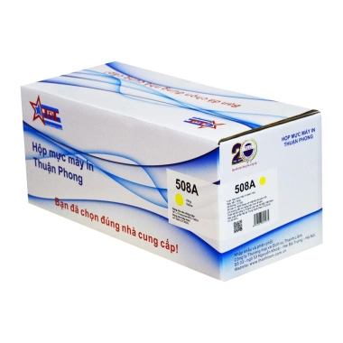 Hộp mực TPT Thuận Phong 508A cho HP LJ M552/M553 - Giá ưu đãi 1,100,000₫ 6 Hộp mực TPT Thuận Phong 508A cho HP LJ M552/M553 - Giá ưu đãi 1,100,000₫ 6