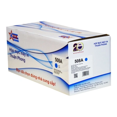 Hộp mực TPT Thuận Phong 508A cho HP LJ M552/M553 - Giá ưu đãi 1,100,000₫ 8 Hộp mực TPT Thuận Phong 508A cho HP LJ M552/M553 - Giá ưu đãi 1,100,000₫ 8