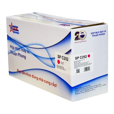 Hộp mực TPT Thuận Phong SPC252 cho Ricoh SP C252DN, C252SF, C262DNw, C262SFNw - Giá 900.000₫ 4 Hộp mực TPT Thuận Phong SPC252 cho Ricoh SP C252DN, C252SF, C262DNw, C262SFNw - Giá 900.000₫ 4