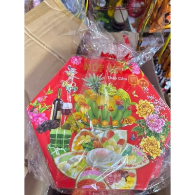 Hộp Mứt Thập Cẩm 200g/300g - Thơm Ngon, Giá 40.000, Giảm Giá Đặc Biệt