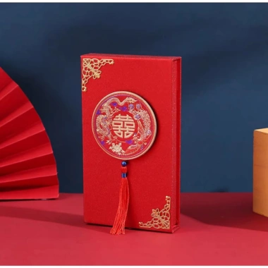 Hộp nạp tài đựng tiền sính lễ cưới hỏi - Họa tiết in nổi cao cấp, chỉ 14.500 VNĐ 10 Hộp nạp tài đựng tiền sính lễ cưới hỏi - Họa tiết in nổi cao cấp, chỉ 14.500 VNĐ 10