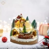 Hộp Nhạc Giáng Sinh Điêu Khắc Tàu Xoay - Quà Tặng cho Trẻ & Người Lớn, Ưu Đãi 698.500đ 6