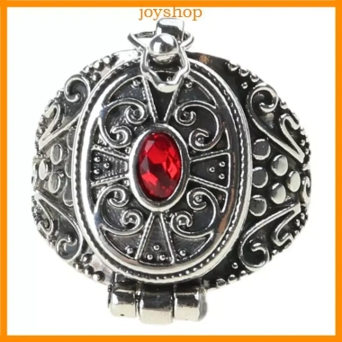 Hộp Nhẫn Vintage Hợp Kim Phong Cách Cổ Điển, Ngăn Bí Mật Giữ Trang Sức An Toàn Hộp Nhẫn Vintage Hợp Kim Phong Cách Cổ Điển, Ngăn Bí Mật Giữ Trang Sức An Toàn