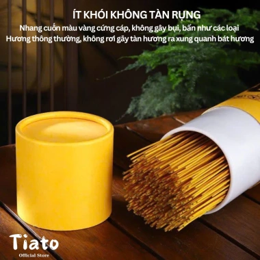 Hộp Nhang Cuộn Thần Tài 350 Nén – Hương Tài Lộc Ít Khói, Không Rụng Tàn | 68.000₫ - TIATO STORE 8 Hộp Nhang Cuộn Thần Tài 350 Nén – Hương Tài Lộc Ít Khói, Không Rụng Tàn | 68.000₫ - TIATO STORE 8