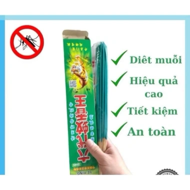 Hộp Nhang Hương Diệt Muỗi An Toàn Không Mùi - Không Độc Hại, Dễ Dùng, 39.000 VND
