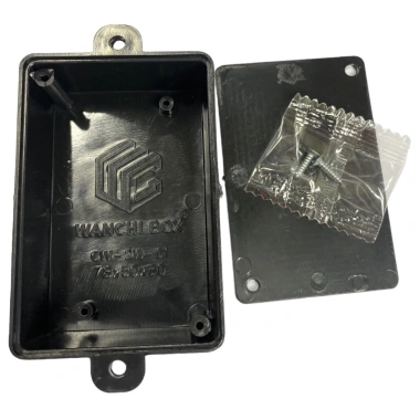 Hộp nhựa ABS đen 78x50x30mm - Linh kiện điện tử QUỲNH DIỄN, giá chỉ 9.240₫