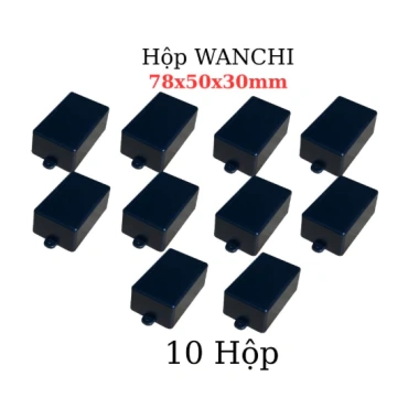 Hộp nhựa ABS đen 78x50x30mm - Linh kiện điện tử QUỲNH DIỄN, giá chỉ 9.240₫