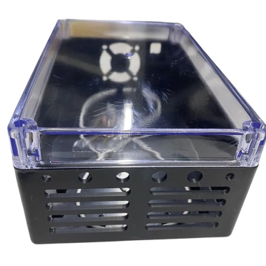 Hộp nhựa ABS VY ANH đen, nắp trong, phay sẵn 200x120x80mm - Giá ưu đãi 63.756 VND