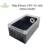 Hộp nhựa ABS VY ANH đen, nắp trong, phay sẵn 200x120x80mm - Giá ưu đãi 63.756 VND 8