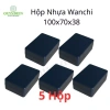 Hộp nhựa ABS WANCHI đen 100x70x38mm - Linh kiện điện tử Quỳnh Diễn, giá ưu đãi 11.760 VND