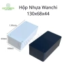 Hộp nhựa ABS Wanchi màu đen 130x68x44 - Độ bền cao, cách điện, giảm giá 22%