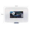 Hộp nhựa chia ngăn đựng dụng cụ xăm, nối mi, trang sức, tiện lợi, giá 29.000đ 2