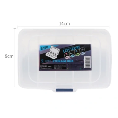 Hộp nhựa chia ngăn đựng dụng cụ xăm, nối mi, trang sức, tiện lợi, giá 29.000đ