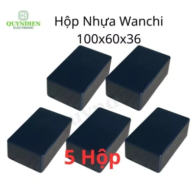Hộp nhựa điện tử 100x60x36mm gài 100 chiếc WANCHI - Giá ưu đãi 10.080 VND