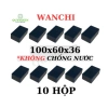 Hộp nhựa điện tử 100x60x36mm gài 100 chiếc WANCHI - Giá ưu đãi 10.080 VND 9