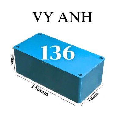 Hộp nhựa điện tử 136x68x50mm VY ANH màu xanh Linh kiện Quỳnh Diễn, giá 16.660₫ 10 Hộp nhựa điện tử 136x68x50mm VY ANH màu xanh Linh kiện Quỳnh Diễn, giá 16.660₫ 10