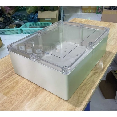 Hộp nhựa điện tử 320x240x110mm màu trắng nắp trong WANCHI Giá ưu đãi 170.940 VND 2