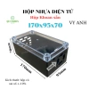 Hộp nhựa điện tử khoan sẵn 170x95x70mm VY ANH ĐEN - Giá chỉ 41.580 VND