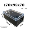Hộp nhựa điện tử khoan sẵn 170x95x70mm VY ANH ĐEN - Giá chỉ 41.580 VND 9