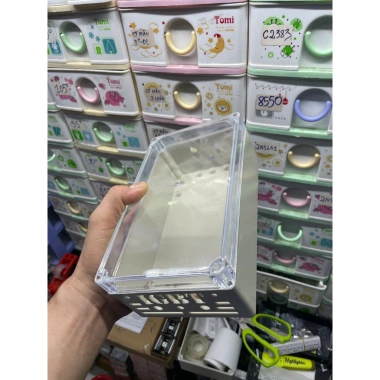 Hộp nhựa điện tử khoan sẵn 200x120x75mm màu trắng nắp trong - LinhKien QUỲNH DIỄN, giá 64.680₫