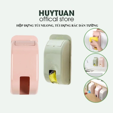 Hộp nhựa đựng túi nilon, túi bóng dán tường – Túi đựng rác thông minh, tiện lợi, giá 10.000đ