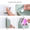 Hộp nhựa đựng túi nilon, túi bóng dán tường – Túi đựng rác thông minh, tiện lợi, giá 10.000đ 8