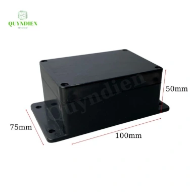 Hộp nhựa WANCHI 100x75x50mm Đen – Bền, giá 20.328₫, Linh Kiện Điện Tử Quỳnh Diễn 3