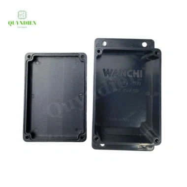 Hộp nhựa WANCHI 100x75x50mm Đen – Bền, giá 20.328₫, Linh Kiện Điện Tử Quỳnh Diễn 5
