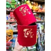 Hộp Nhung Cắm Hoa Tết Đỏ - Chậu Nhung Sang Trọng, Giá 70.000, Giảm Đặc Biệt 5