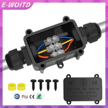 Hộp nối ngoài trời E‑WOITD HNVN IP66 chống nước 2/3 chiều - Giá chỉ 62.260₫ Hộp nối ngoài trời E‑WOITD HNVN IP66 chống nước 2/3 chiều - Giá chỉ 62.260₫