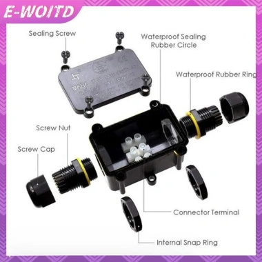 Hộp nối ngoài trời E‑WOITD HNVN IP66 chống nước 2/3 chiều - Giá chỉ 62.260₫ 3 Hộp nối ngoài trời E‑WOITD HNVN IP66 chống nước 2/3 chiều - Giá chỉ 62.260₫ 3