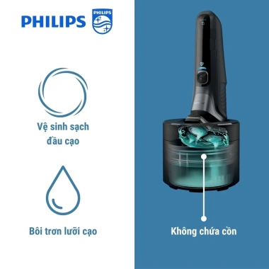 Hộp Nước Rửa Philips Quick Clean 160ml - Giá 255.000₫, Dùng cho Máy Cạo Râu giadungnhapkhau19