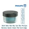 Hộp Nước Rửa Vệ Sinh Braun & Philips - Braun Clean Renew Cartridges Nhập Đức, BH 12 Tháng 6
