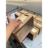 Hộp nuôi dế cao cấp gỗ 18x18,5x29cm - Chuồng sâu, cào cào đa năng, đựng thức ăn chim cảnh, 78.925₫ 4