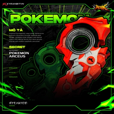 Hộp PEAK Điểm Giao Đỉnh Cao – Bộ Sưu Tập Keyrambit & Phụ Kiện Anime 129k