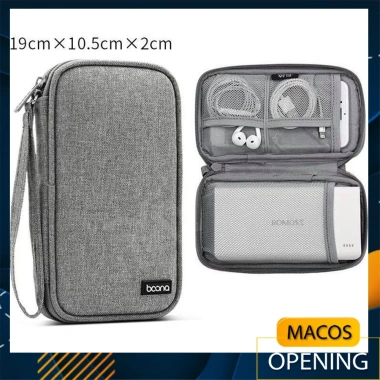 Hộp phụ kiện đa năng Baona Medium - Đựng cáp sạc, tai nghe iPhone, iPad tiện lợi, giảm giá 89.000đ 2