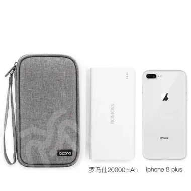 Hộp phụ kiện đa năng Baona Medium - Đựng cáp sạc, tai nghe iPhone, iPad tiện lợi, giảm giá 89.000đ 5