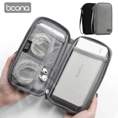 Hộp phụ kiện đa năng Baona Medium - Đựng cáp sạc, tai nghe iPhone, iPad tiện lợi, giảm giá 89.000đ 6