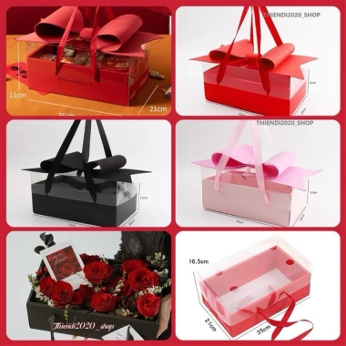 Hộp quà 16x35x21cm - Phù hợp Tết, Noel, Sinh nhật, 8/3, 20/10 - Giá ưu đãi 37.050₫
