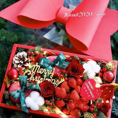 Hộp quà 16x35x21cm - Phù hợp Tết, Noel, Sinh nhật, 8/3, 20/10 - Giá ưu đãi 37.050₫