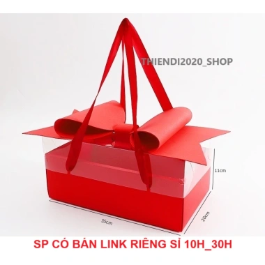 Hộp quà 16x35x21cm - Phù hợp Tết, Noel, Sinh nhật, 8/3, 20/10 - Giá ưu đãi 37.050₫ 10 Hộp quà 16x35x21cm - Phù hợp Tết, Noel, Sinh nhật, 8/3, 20/10 - Giá ưu đãi 37.050₫ 10
