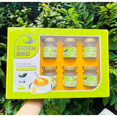 Hộp quà 6 hủ Yến sào hữu cơ chưng đường phèn và túi xách Giá ưu đãi 137.000 VND