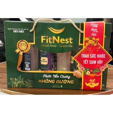 Hộp quà 6 lọ Fitnest yến chưng không đường 150ml - Giá chỉ 149.000đ 4