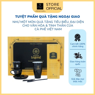Hộp Quà Cà Phê Trung Nguyên Legend Cao Cấp - Thiết Kế Sang Trọng, Giá 2.43 Triệu 2