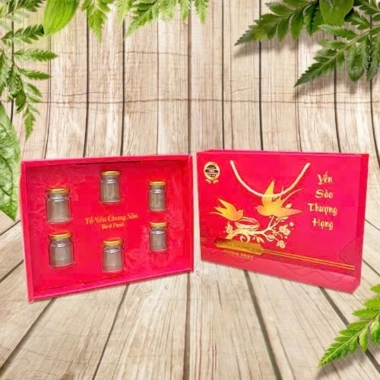Hộp Quà Cao Cấp 10 Hủ Yến hoặc 6 Hủ Yến Chưng Sẵn – Bộ Túi, Giá Ưu Đãi 42.000 VND 8