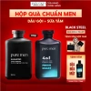 Hộp Quà Chuẩn Men Dầu Gội và Sữa Tắm 4in1 Pure Men Natural Vegan 350ml - Giá chỉ 99.000 VND