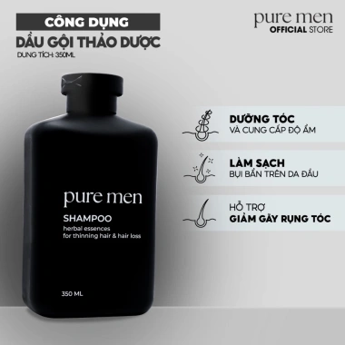 Hộp Quà Chuẩn Men Dầu Gội và Sữa Tắm 4in1 Pure Men Natural Vegan 350ml - Giá chỉ 99.000 VND 8